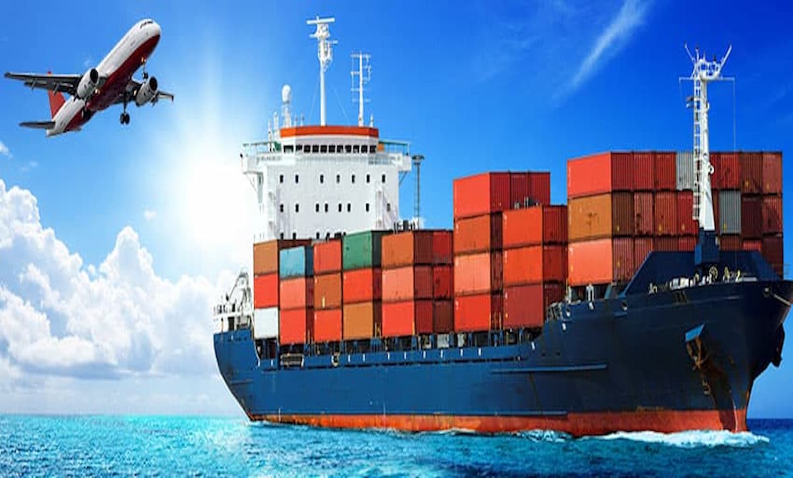 Sea-Air-Combined-Transport